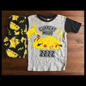 Kids Pikachu Pajama Set